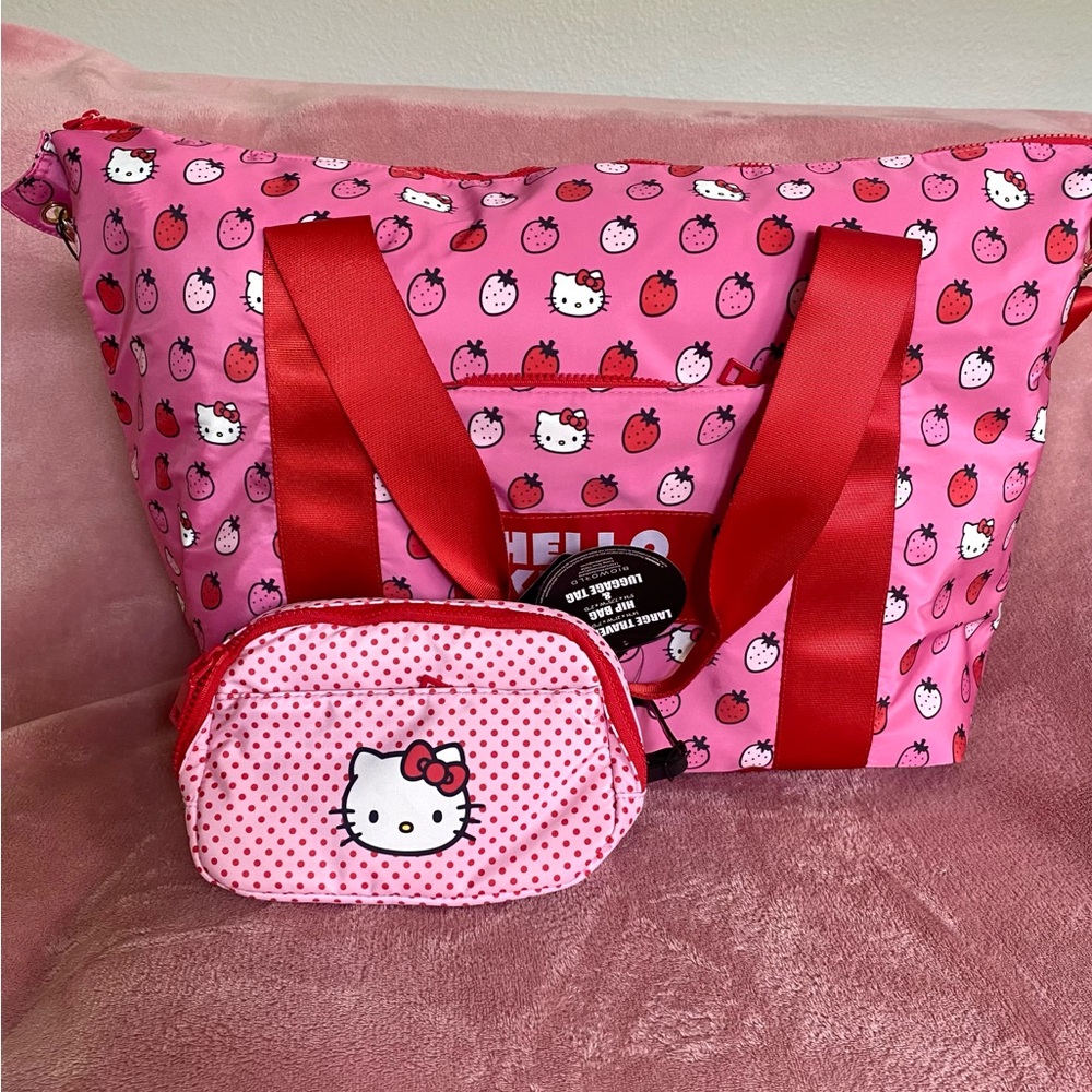 Cute Hello Kitty New Luggage Set